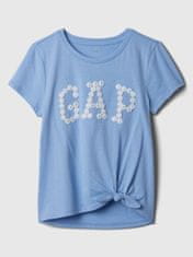 Gap Dětské tričko s uzlem XL