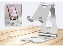 Verk 04109 Skládací kovový stojánek na mobil / tablet