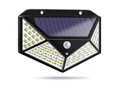 Verk 24240 Solární venkovní 100 LED SMD osvětlení s pohybovým senzorem