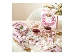 Basilur BASILUR Pink Tea Sada cejlonských zelených čajů v sáčcích, 40x1,5g 1