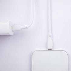 maXlife MXUC-10 MFi kabel USB-C - Lightning 1,0 m 27W bílá (OEM0101237)