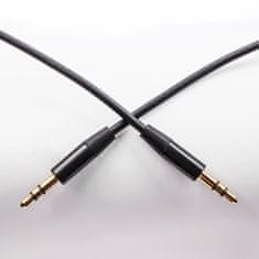 maXlife audio kabel jack 3.5mm - jack 3.5mm (mini) 1m, černá (OEM0002431)