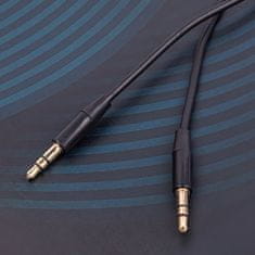 maXlife audio kabel jack 3.5mm - jack 3.5mm (mini) 1m, černá (OEM0002431)