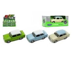 Teddies Auto Welly Trabant 1:60 kov, 7cm