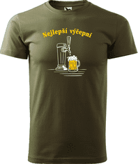 Hobbytriko Pivní tričko - Nejlepší hospodskej Barva: Černá (01), Velikost: S