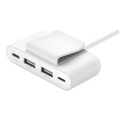 Belkin BoostCharge USB-C rozšiřovač napájení, černý Bílá