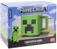 OEM Plastový 3D hrnek Minecraft: Creeper (objem 250 ml)