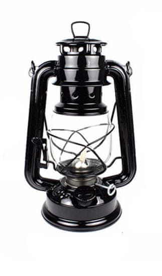 Hütermann Petrolejová lampa kovová 25cm
