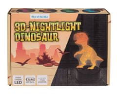 Popron.cz 3D noční světlo, dinosaurus, cca 17 cm,