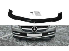 Maxton Design spoiler pod přední nárazník ver.1 pro Mercedes SLK R 172, černý lesklý plast ABS