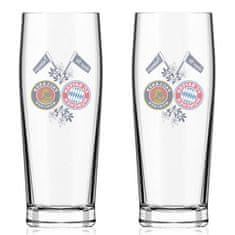 Fan-shop 2pack sklenic BAYERN MNICHOV 0,5 Beer