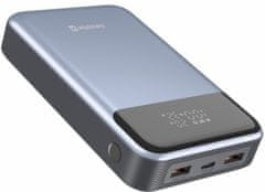 SWISSTEN powerbanka pro notebooky, PD 100W, 20000mAh, šedá