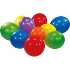 Amscan 100 latexových balónků Standard, baravné 22,8 cm -