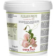 Saracino Modelovací hmota na květiny - bílá 1kg Flower Paste -