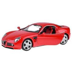 JOKOMISIADA Kovové auto Alfa Romeo 8C Competizione 1:32