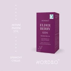 Nordbo Elderberry Kids (Extrakt z černého bezu pro děti), 120 ml