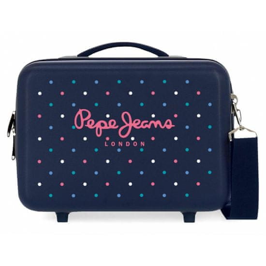 Joummabags PEPE JEANS Molly, ABS Cestovní kosmetický kufřík, 21x29x15cm, 9L, 6063921