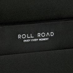 Joummabags Textilní cestovní kufr ROLL ROAD ROYCE Black/Černý, 66x43x26cm, 64L, 5019221 (medium)