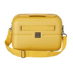 Joummabags ABS Cestovní kosmetický kufřík PEPE JEANS HIGHLIGHT Ochre, 21x29x15cm, 9L, 7683923