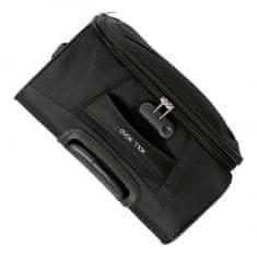 Joummabags Sada textilních cestovních kufrů ROLL ROAD ROYCE Black / Černá, 55-66-76cm, 5019421