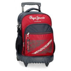 PEPE JEANS Clark, Školní batoh na kolečkách, 30L, 6682921