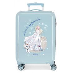 Joummabags Luxusní dětský ABS cestovní kufr DISNEY FROZEN Winter, 55x38x20cm, 34L, 2311421