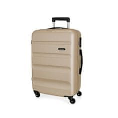 Joummabags ABS Cestovní kufr ROLL ROAD FLEX Champagne, 65x46x23cm, 56L, 5849269 (medium)