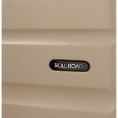 Joummabags ABS Cestovní kufr ROLL ROAD FLEX Champagne, 65x46x23cm, 56L, 5849269 (medium)