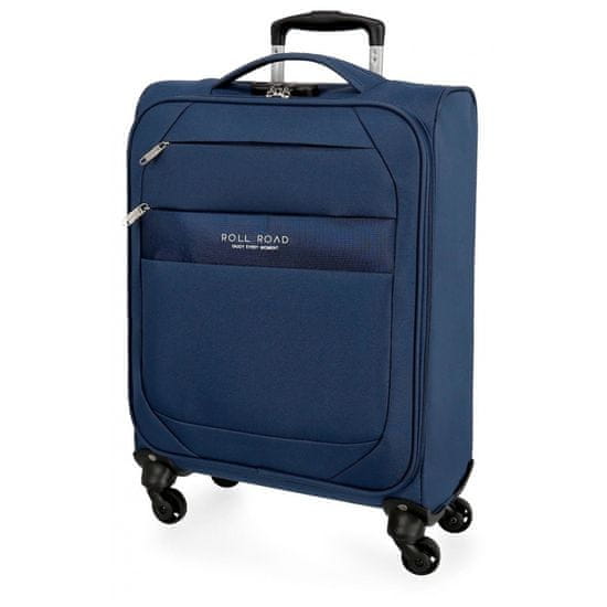 Joummabags Textilní cestovní kufr ROLL ROAD ROYCE Blue / Modrý, 55x40x20cm, 39L, 5019123 (small)