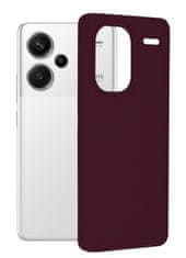 TopQ Kryt Essential Xiaomi Redmi Note 13 Pro+ 5G burgundy 118018