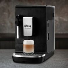 UFESA Automatické espresso Sensazione nerez