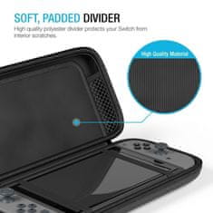 Tech-protect Hardpouch pouzdro na Nintendo Switch / Switch OLED, černé