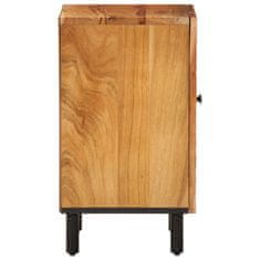 Greatstore Koupelnová skříňka 38 x 33 x 58 cm masivní akáciové dřevo