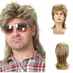 Korbi Mužská paruka s blond vlasy Disco W71