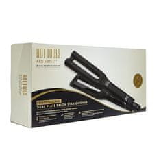 Profesionální žehlička na vlasy Hot Tools Pro Signature Černá (Dual Plate Straightener)