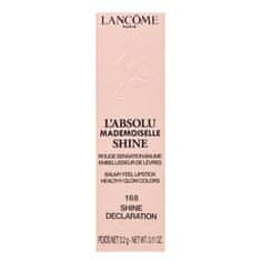 Lancome L'ABSOLU Mademoiselle Shine 168 Shine Declaration rtěnka s hydratačním účinkem 3,2 g