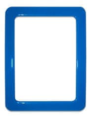 shumee Magnetický samolepící rámeček, rozměr 16,0x11,8cm - modrý