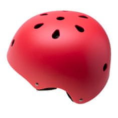 shumee Nastavitelná přilba na kolo/kolečkové brusle pro dítě - červená, velikost M