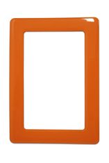 shumee Magnetický samolepící rámeček o velikosti 13x8,1cm - oranžový