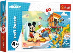 shumee Trefl: Puzzle 60 dílků – Mickey Mouse: Zábavný den pro Mickeyho a přátele