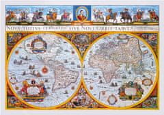 shumee Dřevěné puzzle s figurkami - Nova Terrarum Antique Map, 505 dílků