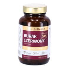 shumee Doplněk stravy NutriHealth RED BEET, (60 kapslí) 100% přírodní