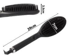 Verk 24419 Horkovzdušný kartáč Hot Brush 50W, 2v1 černá