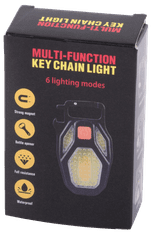 Verk 08370 Svítilna LED COB na klíče s otvírákem, magnet