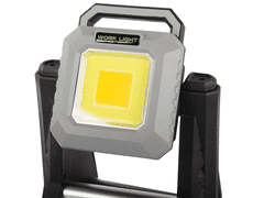 Verk 08358 Halogenový teleskopický LED reflektor COB 3000, IP65, 10000mAh, 40 W