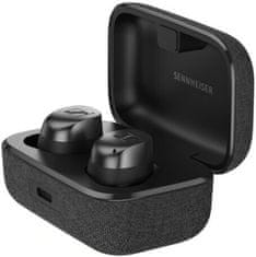 Sennheiser Momentum True Wireless 4, grafitově černá - zánovní