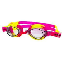 Spokey JELLYFISH Dětské plavecké brýle, růžovo-žluté