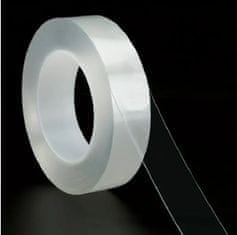 SOVIO lepící páska VODĚODOLNÁ průhledná 0,5x20mmx10m