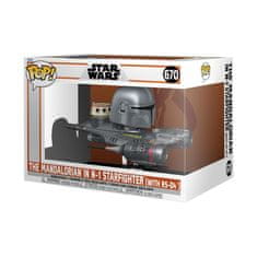 Funko Funko Pop! Rides: Star Wars - Mandalorian a N1 Starfighter