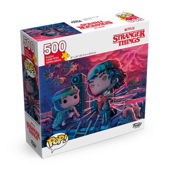 Funko Funko Pop! Puzzles: Stranger Things S4 - Eddie s kytarou - 500ks